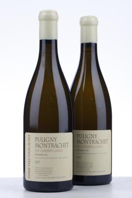 PULIGNY MONTRACHET LES CHAMPS GAINS 2017 - Pierre Yves Colin Morey - 2 Bottles