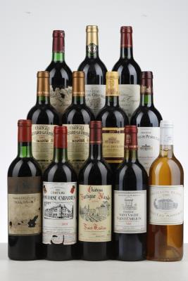 LOT BORDEAUX MIXED - Mc - 12 Bottles