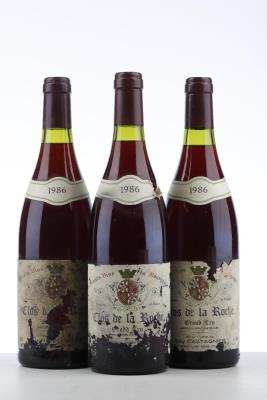 CLOS DE LA ROCHE 1986 - Guy Castagnier - 3 Bottles