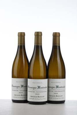 CHASSAGNE MONTRACHET LES CHENEVOTTES 2020 - Arnaud Baillot - 3 Bottles