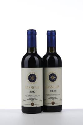 SASSICAIA 2002 - Tenuta San Guido - 2 Half Bottles
