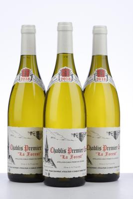 CHABLIS LA FOREST 2018 - Vincent Dauvissat - 3 Bottles