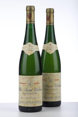 TOKAY PINOT GRIS CLOS ST URBAIN RANGEN DE THANN VENDANGE TARDIVE 1988 - Zind Humbrecht - 2 Bottles