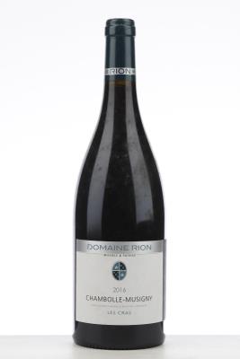 CHAMBOLLE MUSIGNY LES CRAS 2016 - Patrice Rion - 1 Bottle