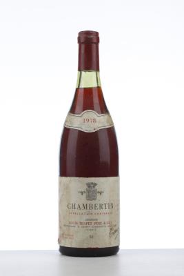 CHAMBERTIN 1978 - Louis Trapet - 1 Bottle