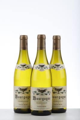 BOURGOGNE CHARDONNAY 2021 - Coche Dury - 3 Bottles