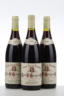 NUITS ST GEORGES 1ER CRU 1999 - G. Prieur - 3 Bottles