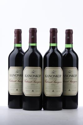 KANONKOP CABERNET SAUVIGNON 1992 - Kanonkop Cellars - 4 Bottles