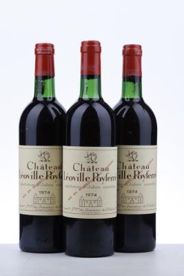 LEOVILLE POYFERRE 1974 - Mc - 3 Bottles