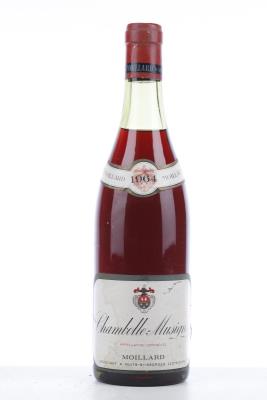 CHAMBOLLE MUSIGNY 1964 - Moillard - 1 Bottle