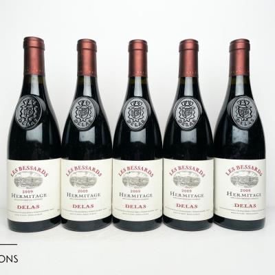 HERMITAGE LES BESSARD 2009 - Delas - 5 Bottles