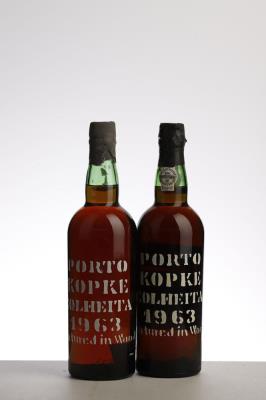 KOPKE COLHEITA PORT 1963 - Kopke - 2 Bottles
