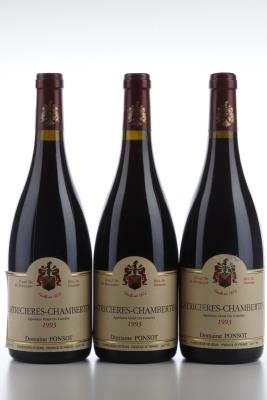 LATRICIERES CHAMBERTIN 1993 - Ponsot - 3 Bottles