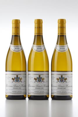 BIENVENUES BATARD MONTRACHET 2010 - Domaine Leflaive - 3 Bottles