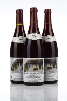 CHARMES CHAMBERTIN 2006 - Gerard Raphet - 3 Bottles
