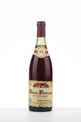 VOSNE ROMANEE LES MALCONSORTS 1976 - Cathiard Molinier - 1 Bottle