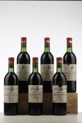 LATOUR A POMEROL 1970 - Mc - 6 Bottles
