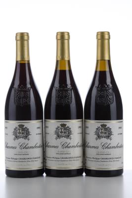 CHARMES CHAMBERTIN 1993 - Philippe Charlopin Parizot - 3 Bottles