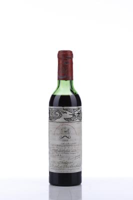 MOUTON ROTHSCHILD 1966 - RC - 1 Half Bottle