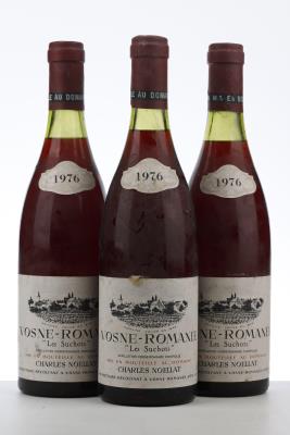 VOSNE ROMANEE LES SUCHOTS 1976 - Charles Noellat - 3 Bottles
