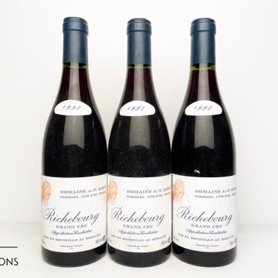 RICHEBOURG 1997 - Anne Françoise Gros - 3 Bottles