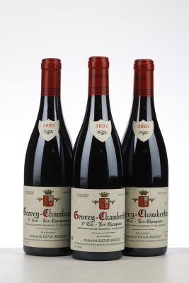 GEVREY CHAMBERTIN LES CHAMPEAUX 2003 - Denis Mortet - 3 Bottles