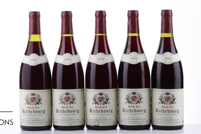 RICHEBOURG 1992 - Denis Mugneret - 5 Bottles