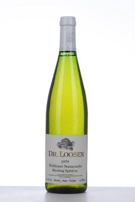 RIESLING SPATLESE WEHLENER SONNENUHR 1979 - Dr. Loosen - 1 Bottle