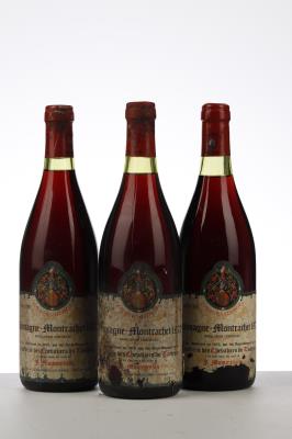 CHASSAGNE MONTRACHET 1972 - Mommessin - 3 Bottles