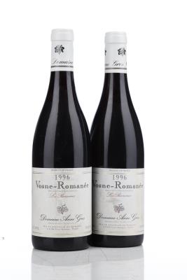 VOSNE ROMANEE LES BARREAUX 1996 - Anne Gros - 2 Bottles