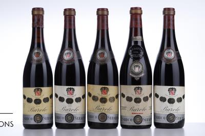 BAROLO RISERVA 1961 -  Enrico Serafino - 5 Bottles