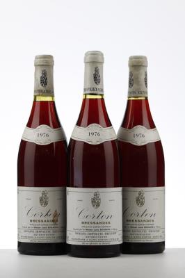 CORTON BRESSANDES 1976 - Hyppolite Thevenot - 3 Bottles