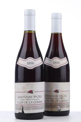 SANTENAY CLOS DE LA COMME 1996 - Francois et Denis Clair - 2 Bottles