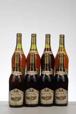 COTES DU JURA BLANC 1987 - Jean Bourdy - 8 Bottles