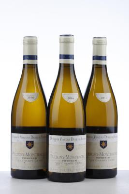 PULIGNY MONTRACHET LES CHAMPS GAINS 2016 - Dureuil Janthial - 3 Bottles