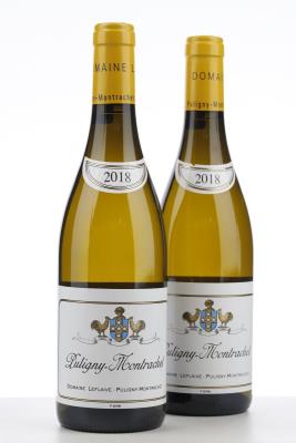 PULIGNY MONTRACHET 2018 - Domaine Leflaive - 2 Bottles