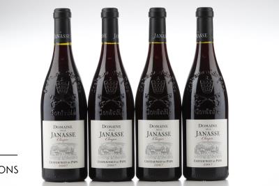 CHATEAUNEUF DU PAPE DOMAINE DE LA JANASSE CUVEE CHAUPIN 2007 - Domaine de la Janasse - 4 Bottles