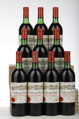 PAVIE 1975 - Mc - 10 Bottles - Owc 12