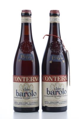 BAROLO 1964 - Giacomo Conterno  - 2 Bottles