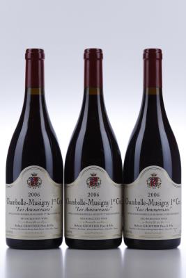 CHAMBOLLE MUSIGNY LES AMOUREUSES 2006 - Robert Groffier - 3 Bottles