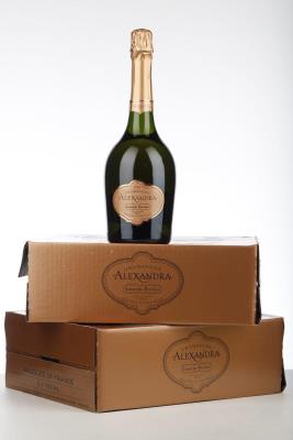 LAURENT PERRIER ROSE CUVEE ALEXANDRA 2007 - Laurent Perrier - 6 Bottles - Oc3