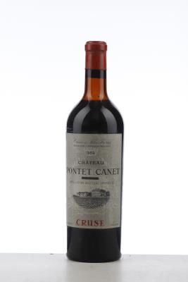 PONTET CANET 1959 - Cruse - 1 Bottle