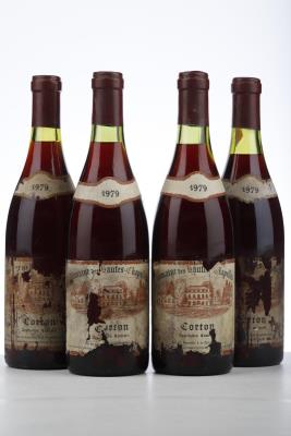 CORTON 1979 - Domaine des Hautes Chappeles - 4 Bottles