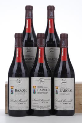 BAROLO CANUBBI 1983 - Bartolo Mascarello  - 5 Bottles