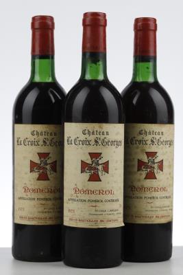 LA CROIX ST GEORGES 1973 - Mc - 3 Bottles