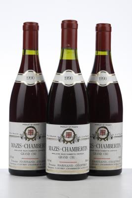 MAZIS CHAMBERTIN 1990 - Harmand Geoffroy - 3 Bottles