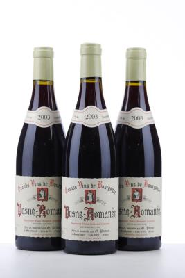 VOSNE ROMANEE 2003 - G.Prieur - 3 Bottles