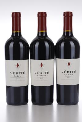 VERITE ASSORTMENT- JOIE/MUSE/DESIR 2015 - Verite  - 3 Bottles - Owc 3