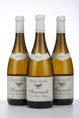 MEURSAULT CUVEE TETE DE MURGER 2007 - Patrick Javillier - 3 Bottles