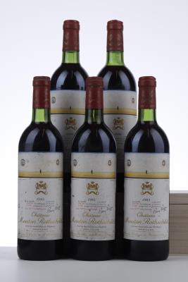 MOUTON ROTHSCHILD 1983 - Mc - 5 Bottles